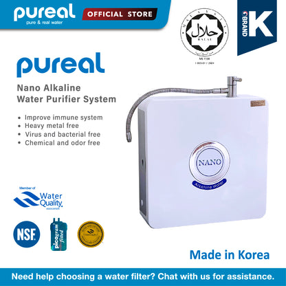 NANO ALKALINE WATER PURIFIER SYSTEM *JAKIM HALAL CERTIFIED Filters